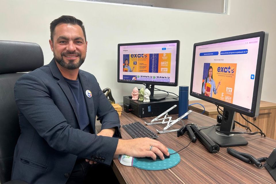 Eduardo Cezari irá conduzir a reunião online (Foto: Bianca Zanella, Sucom/UFT)